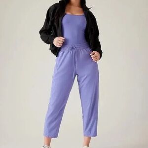 Athleta Arrival Pant in Adonis Purple Blue NWOT
